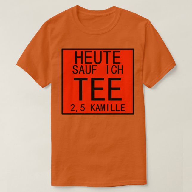 Camiseta Beba chá Chá Time Chamomile Tea Cup Presente 1 (Frente do Design)