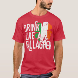 Camiseta Beba Como Um Galagher Engraçado Irlandês Dons (