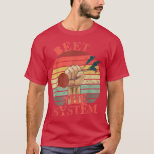 Camiseta Beba do sistema vegetariano vegetariano