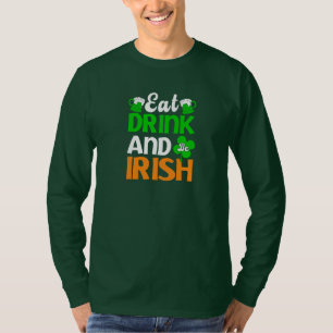 Camiseta Beba E Seja Irlandês