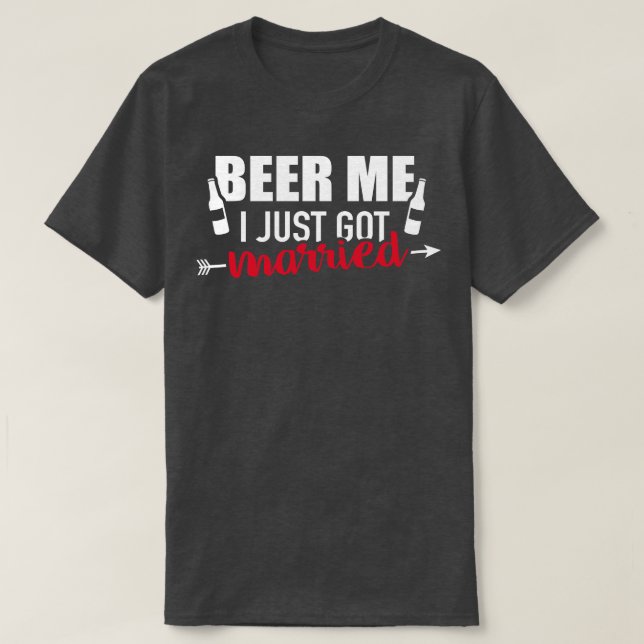 Camiseta Beba, eu acabei de me casar (Frente do Design)