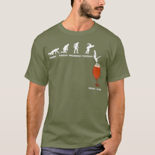 Camiseta Beba Mergulhador Álcool Artesanato Engraçado Bebid
