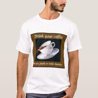 Camiseta Beba seu café