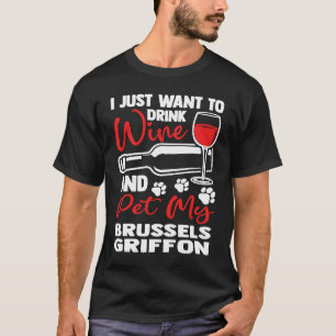 Camiseta Beba vinho e Pet My Brusffon Brusf