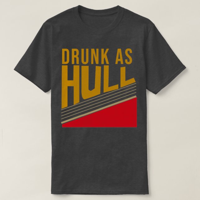 Camiseta Bebado Como presentes de natal de Hull  (Frente do Design)