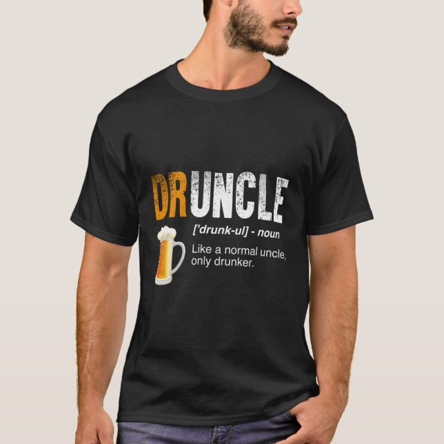 Camiseta Bêbado Como Um Tio Normal Só Bêbado Abelha Engraça (Frente)