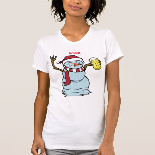 Camiseta Bebado de cerveja SnowmanThunder_Cove