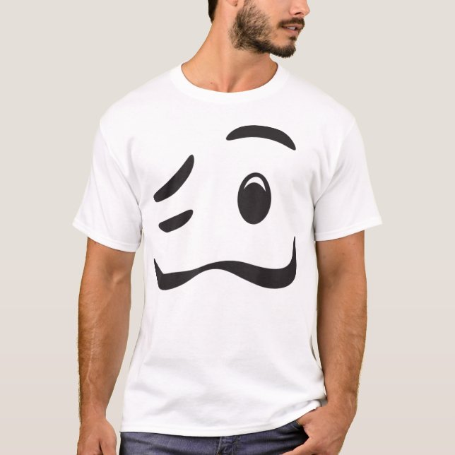 Camiseta Bebado Mouth Woozy Face Halloween Em (Frente)