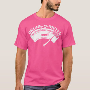 Camiseta Bebado-O-Meter Pontoon Capitão