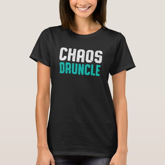 Camiseta Bebado Tio Bebendo Druncle _28 (Frente)