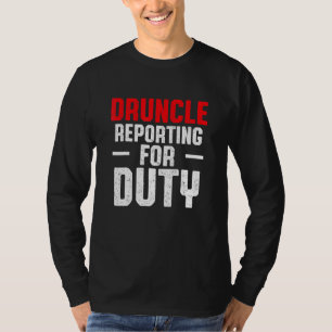 Camiseta Bebado Tio Bebendo Druncle _72