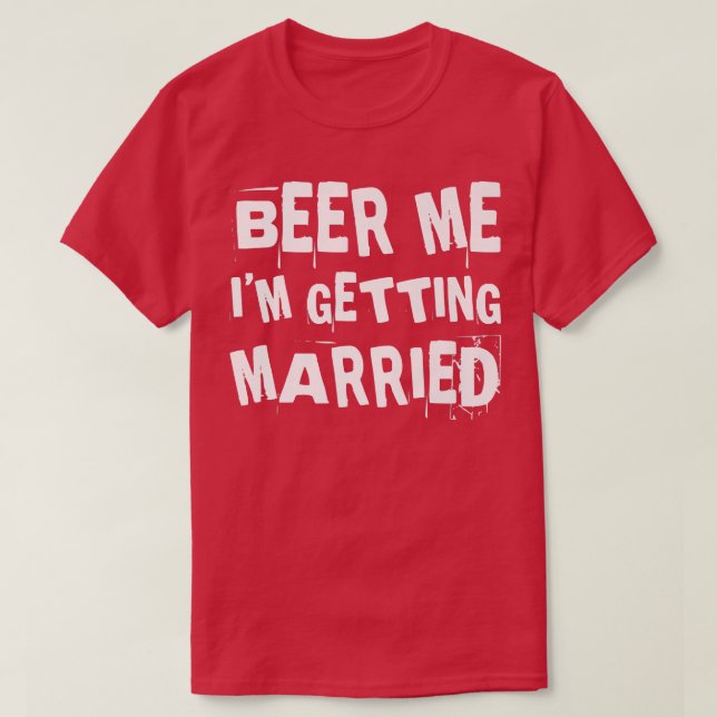 Camiseta Bebam Eu Vou Casar Com Padrinhos de casamento De N (Frente do Design)