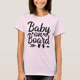 Camiseta Bebê a bordo