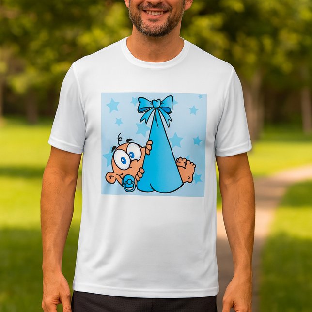 Camiseta Bebê Adorável com Pacificador em Lança (Criador carregado)