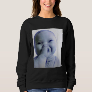 Camiseta Bebê Ai Você Jura Meme Engraçado Bebê Rindo Meme B