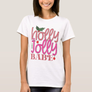 Camiseta Bebê Alegre Natalino