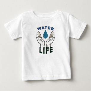 Camiseta Bebê Amor Água