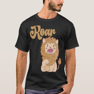 Camiseta Bebê Aniversário Um Leão Selvagem Animais Celebraç