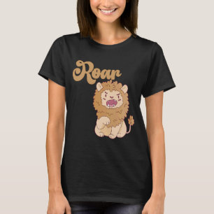 Camiseta Bebê Aniversário Um Leão Selvagem Animais Celebraç