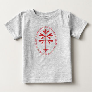 Camiseta Bebê/Bebê Roupa de Porte ou Teto, Saplaina Vermelh