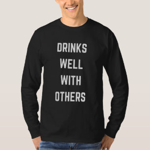Camiseta Bebe Bem Com Outros Bebida Alcoólica Casual