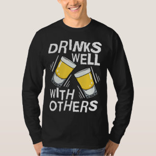 Camiseta Bebe Bem Com Outros Bebida Alcoólica Tequila