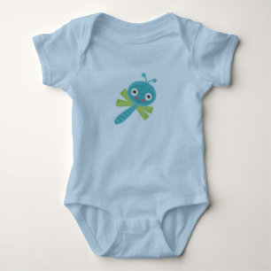 Camiseta Bebê-Bodysuit/Cute Dragonfly