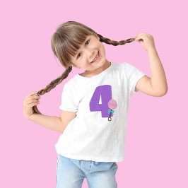Camiseta Bebê Boneca Personalizada Idade Festa de Aniversár