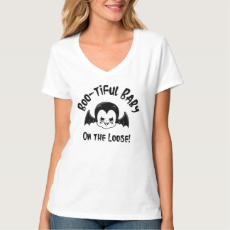 Camiseta Bebê Bootiful No Adolescente Halloween Engraçado