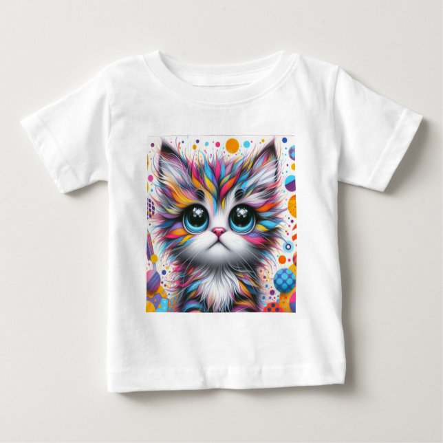 Camiseta Bebê Cat 2 (Frente)