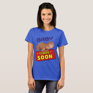 Camiseta Bebê chegando