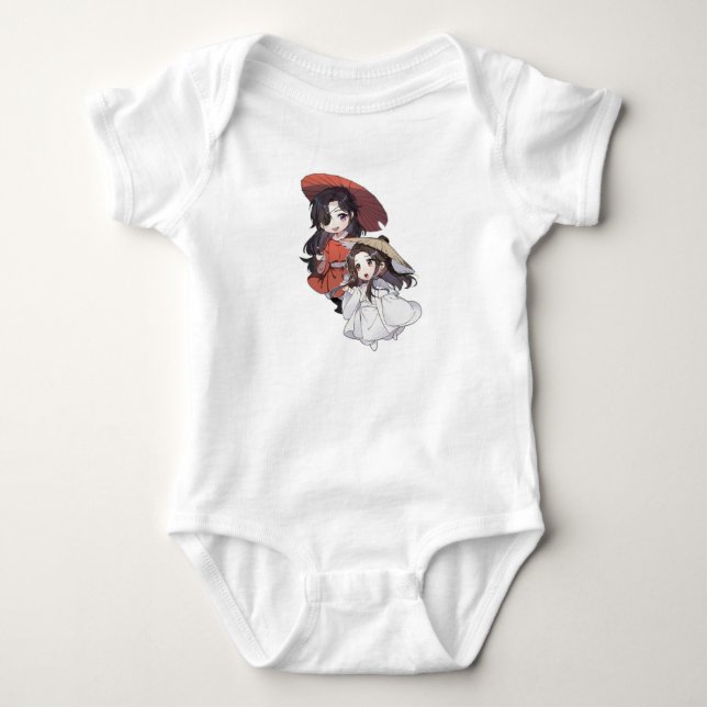 Camiseta Bebê Chibi Tgcf (Frente)