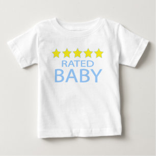 Camiseta Bebê Cinco Estrelas