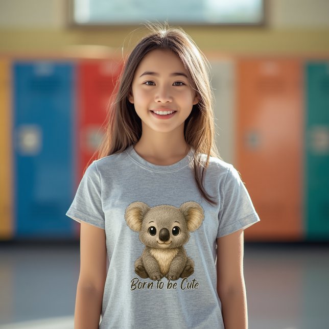Camiseta Bebê Coala Fofo (Criador carregado)