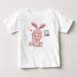 Camiseta Bebê Coelho | Presente de novo Nascer
