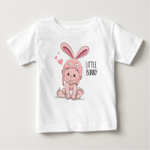 Camiseta Bebê Coelho Presente de novo Nascer