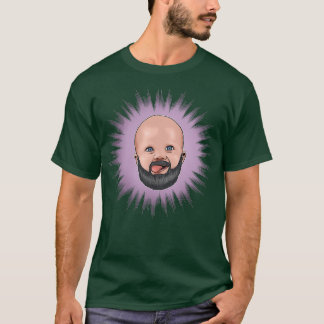 Camiseta Bebê com barba