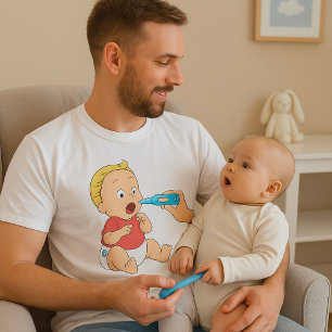 Camiseta Bebê Com Febre