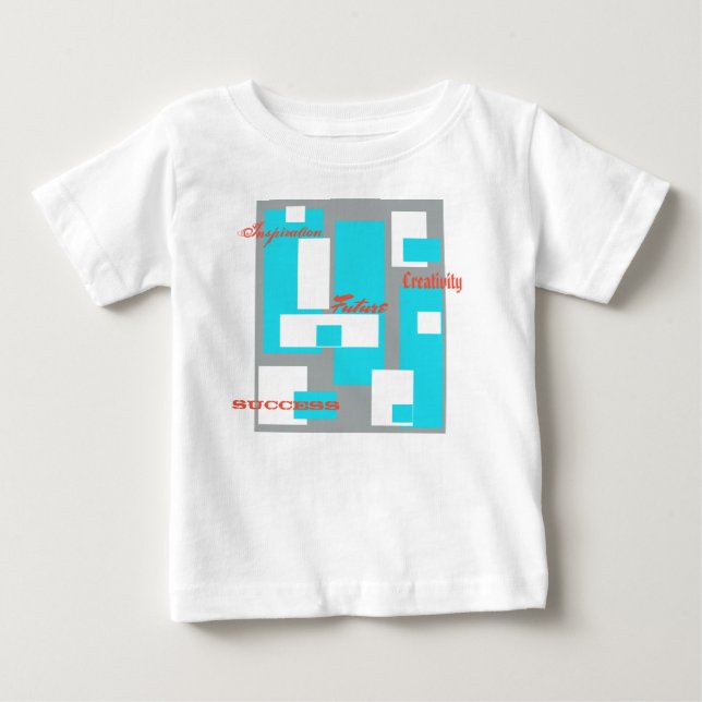 Camiseta Bebê Criatividade-Sucesso (Frente)