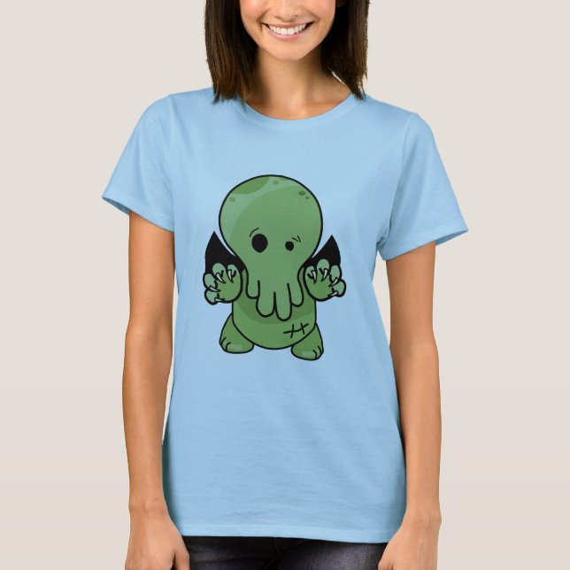 Camiseta Bebê Cthulhu (Frente)