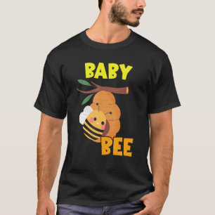 Camiseta Bebê da Família Abelha Vovó Aniversário Festa Tema