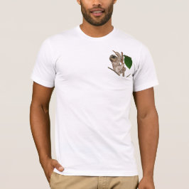 Camiseta Bebê da preguiça na árvore