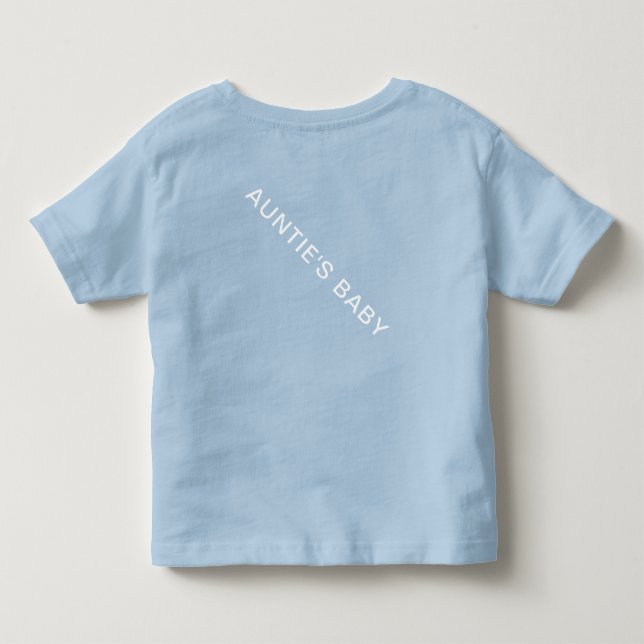 CAMISETA BEBÊ DA TIA (Verso)