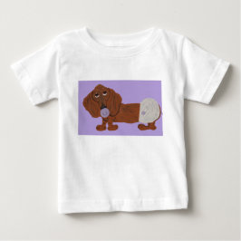 Camiseta Bebê Dachshund