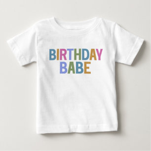 Camiseta Bebê de Aniversário