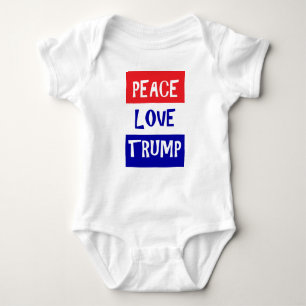 Camiseta Bebê de Donald Trump e roupa das crianças