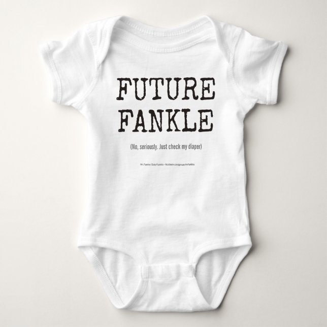 Camiseta Bebê de Fankles (Frente)