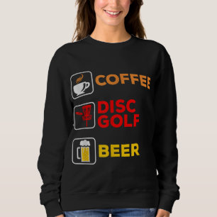 Camiseta Bebê de Golfe Disco de Café Disco