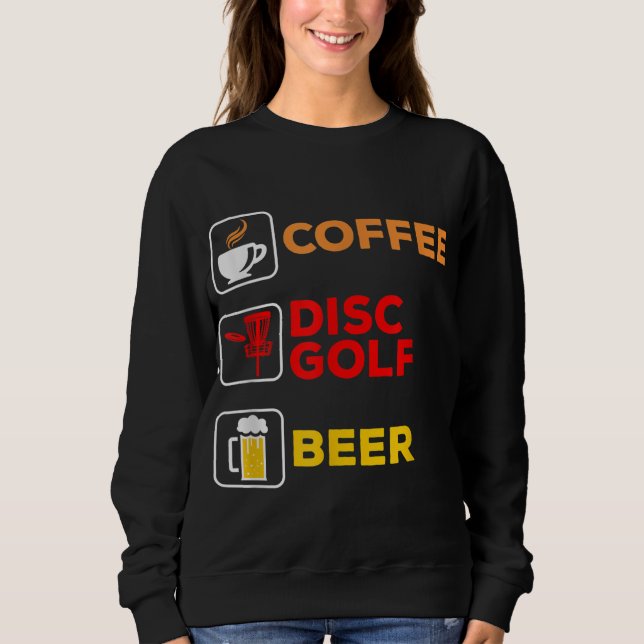 Camiseta Bebê de Golfe Disco de Café Disco (Frente)