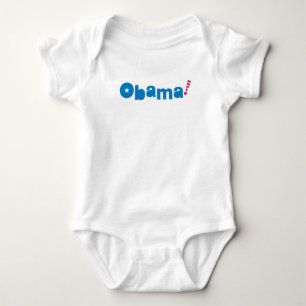Camiseta Bebê de Obama!